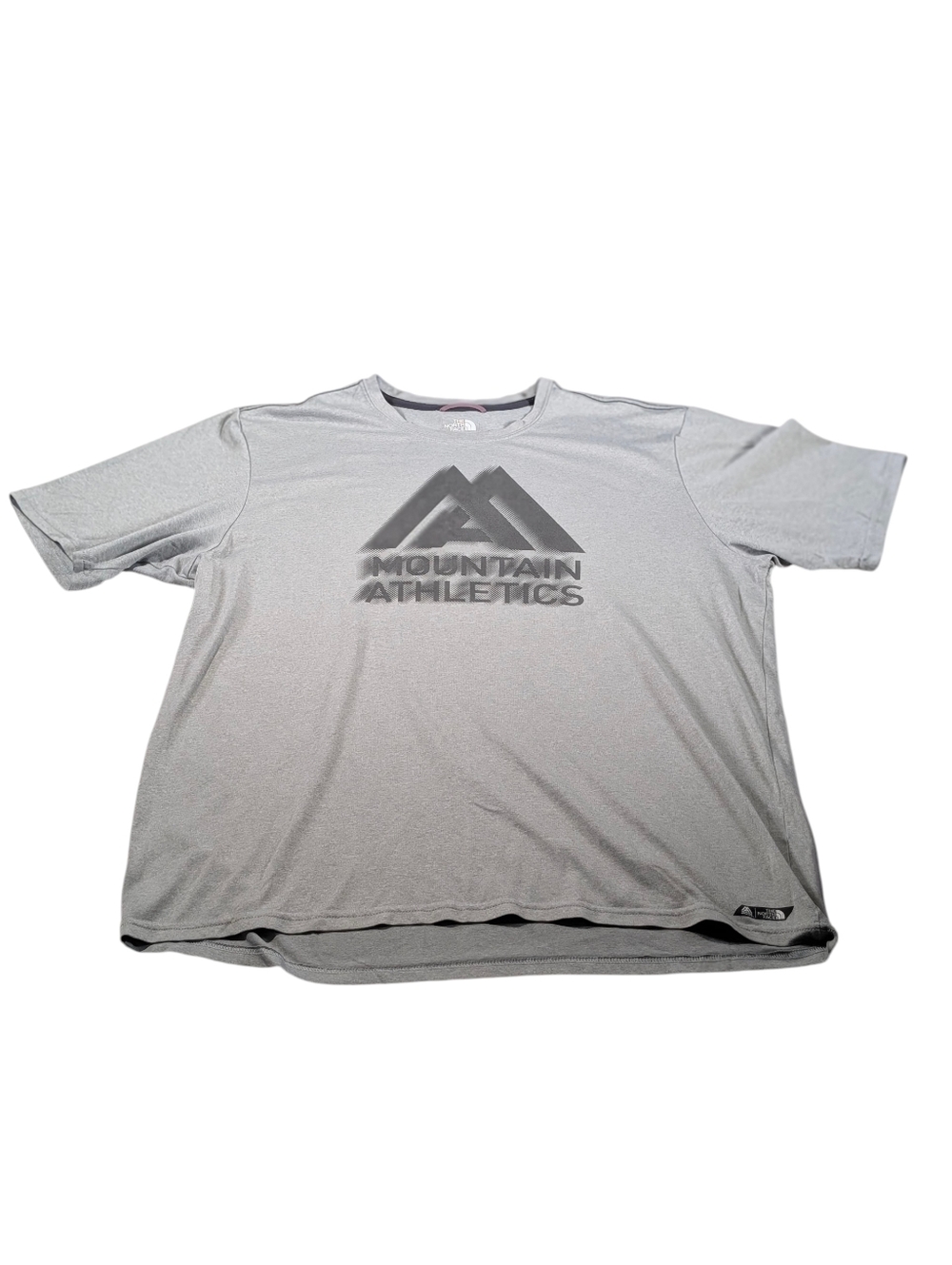 North Face Mountain Athletics Graphic Gray T-Shirt Size Large
